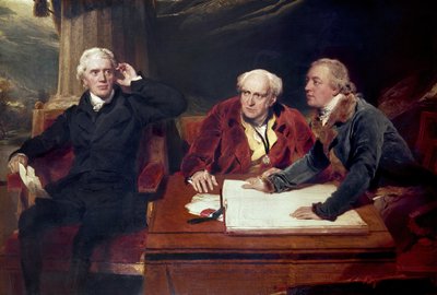 Sir Francis Baring, Banker and Director of the East India Company, with his Associates by Thomas Lawrence